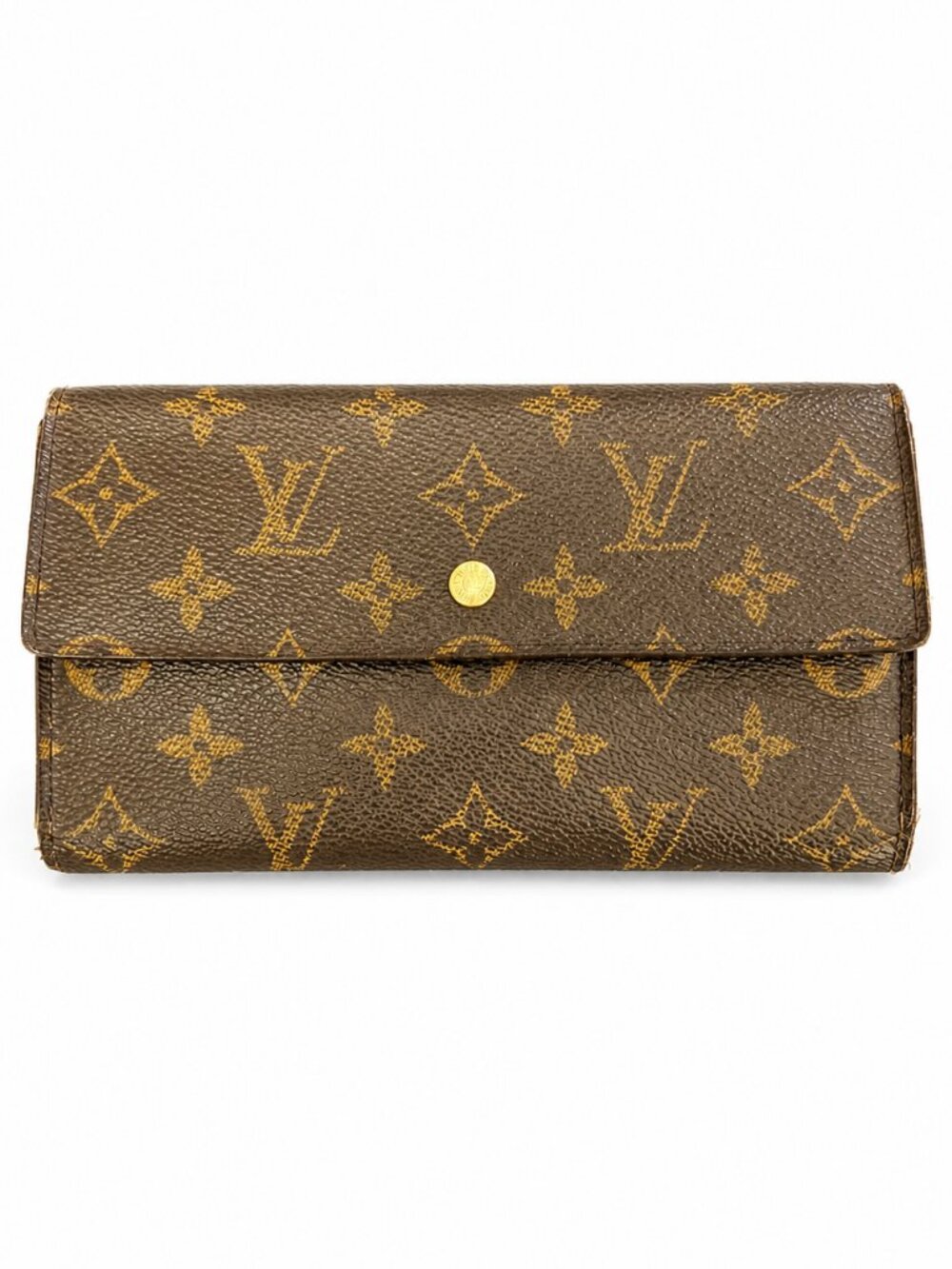 Louis Vuitton Monogram Sarah Wallet w/ Chain